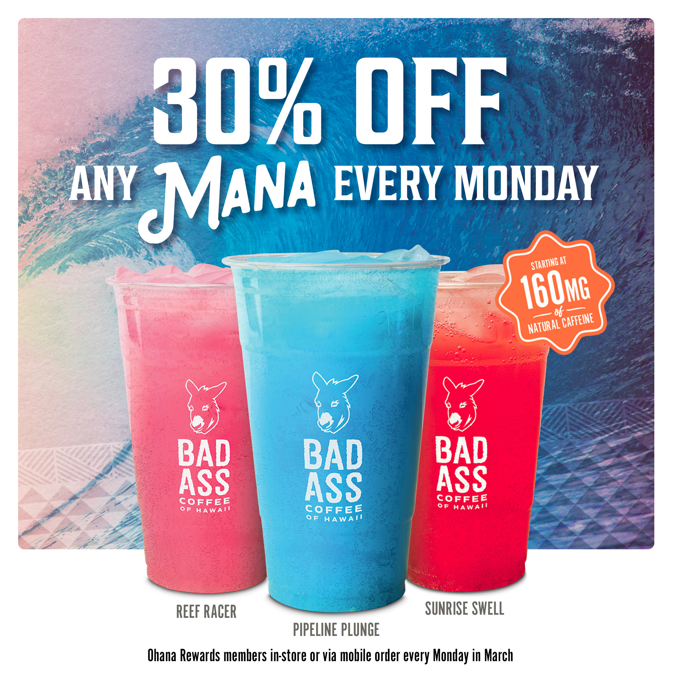 Premium Hawaiian Coffee in Santa Rosa 95403 Bad Ass Coffee